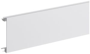 Deckel für Brüstungskanal tehalit BR 80, verkehrsweiss