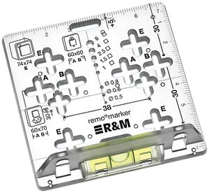 Bohrschablone R&M Remo-Marker 2002
