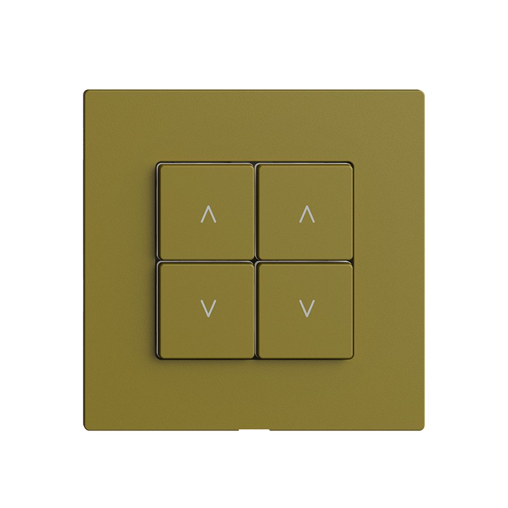 Storenschalter 2K/4T Edue Wiser olive