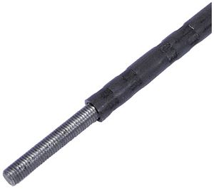 Tubo di prolunga Flury TE 3 per messa a terra, ac nudo, Ø 21mm