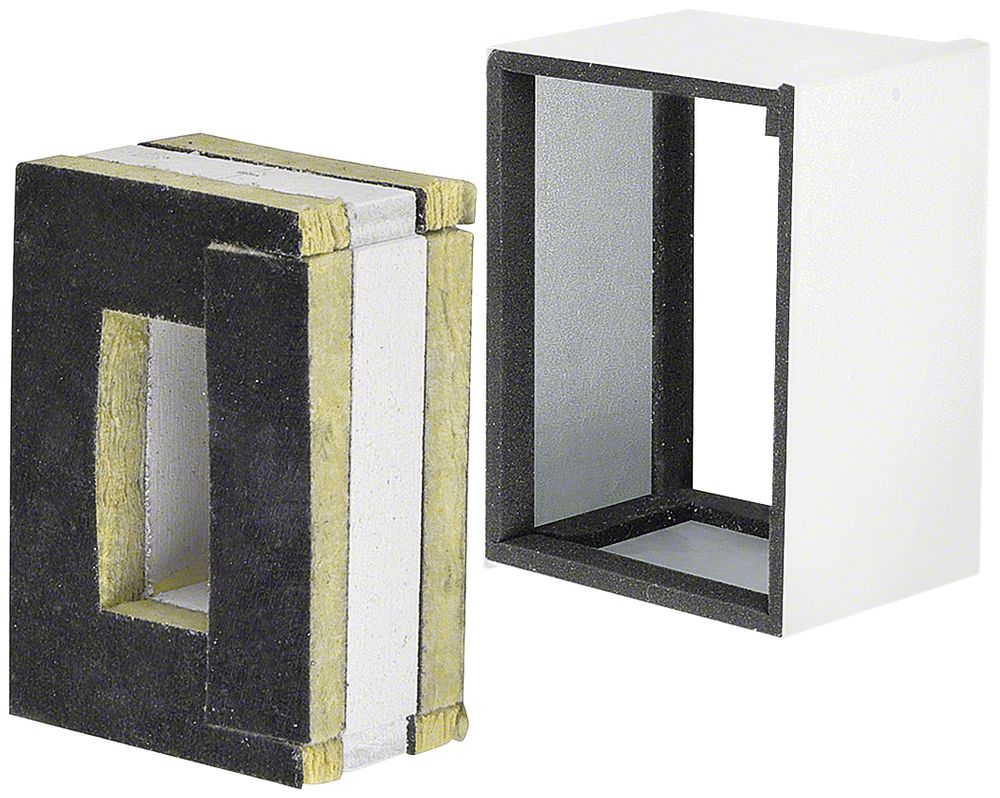 Anpassstück tehalit FWK 90 E60/30 50×110mm, verkehrsweiss