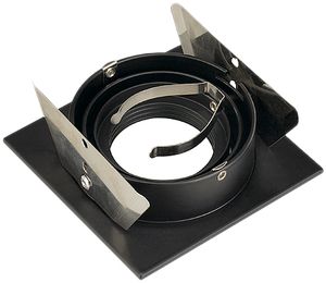 EB-Downlight SLV NEW TRIA, GU10 50W eckig IP20 mattschwarz