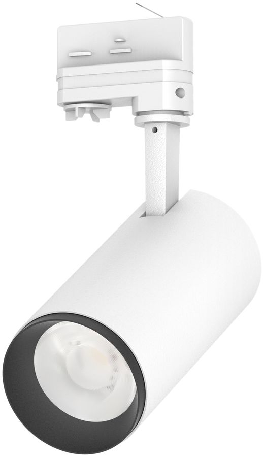 Projecteur LED DOTLUX SLIMtrack-eco 25W 2500lm 3000K 36° Ø85mm blanc
