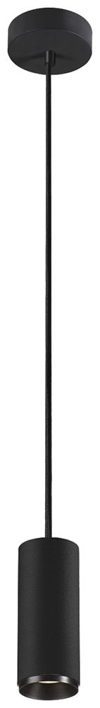 LED-Pendelleuchte SLV NUMINOS S PHASE 11W 1100lm 4000K 36° Ø65×162mm schwarz