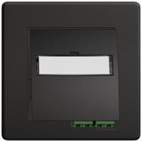 UP-FTTH-Dose EDIZIO.liv SNAPFIX® LC APC Diamond F-3000 1 mittelstück sz