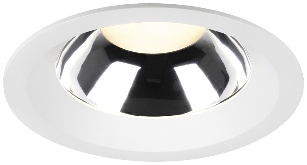 Downlight LED SLV C 150 8/14/20W 2400lm 940 IP54 WB Ø176mm blanc