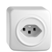 AP-Steckdose STANDARDdue T23 weiss