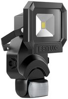 Proiettore LED ESYLUX AFL SUN, 10W 3000K 800lm 133×75×210mm IP65, nero