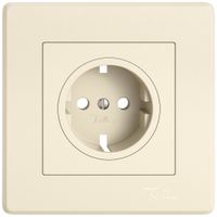 UP-Montageset EDIZIO.liv SNAPFIX® für SCHUKO-Steckdose cr