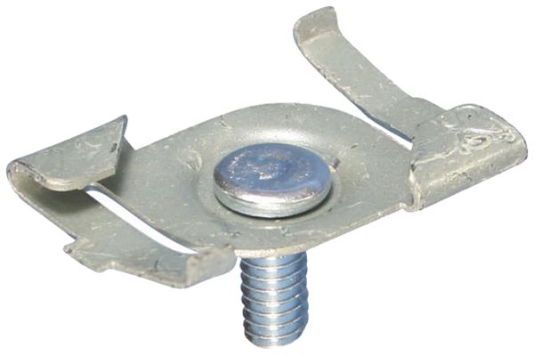 Drehklipp Caddy 4G16, Gewindestift M6×11mm Flansch 24×1.5mm, verzinkt