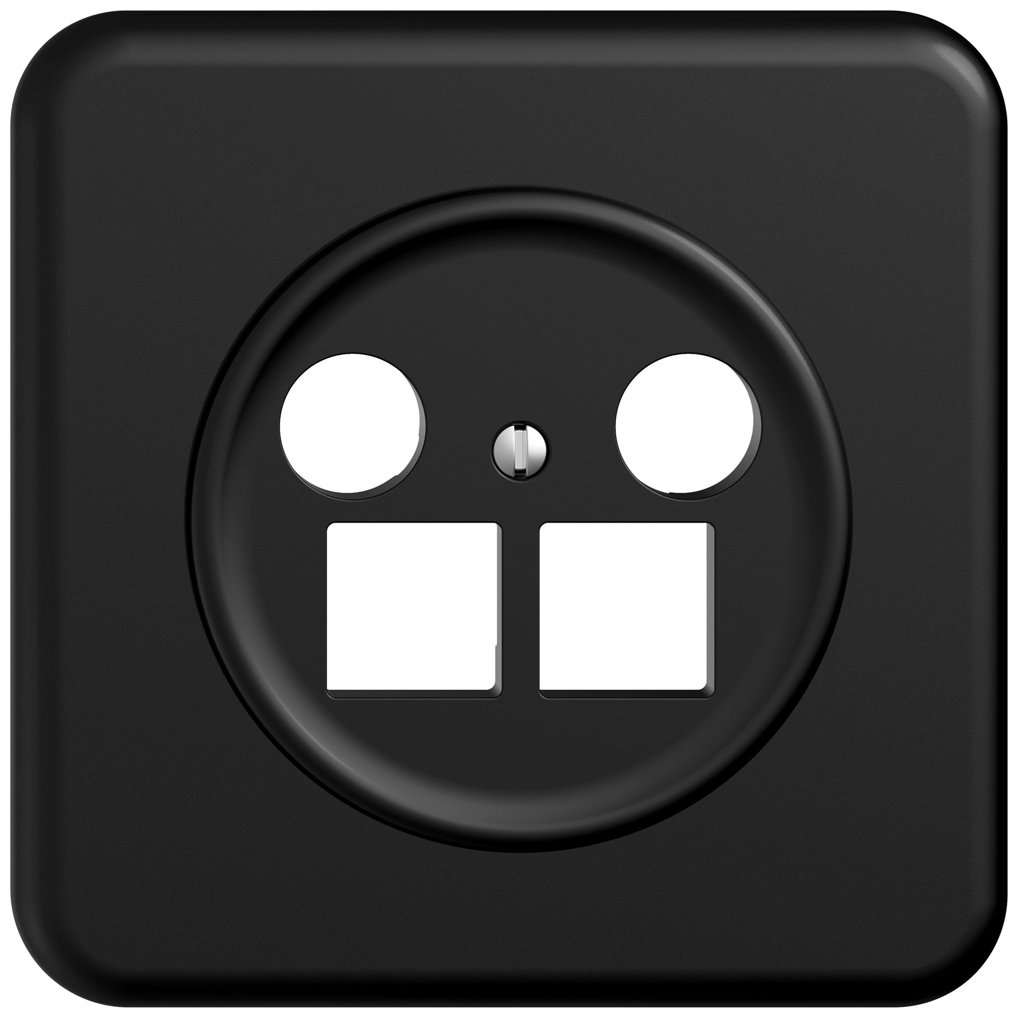 Kit de montage ENC STANDARDdue EASYNET SNAPFIX® pour prise multimédia no