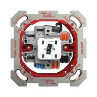 UP-Leuchtdruckschalter Feller SNAPFIX® 3/1L Frontlinse KS gelb