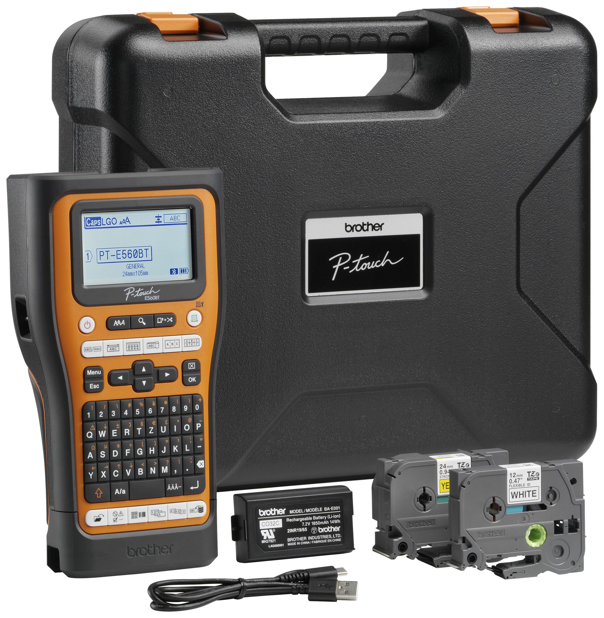 Dispositivo di etichettatura Brother P-touch PT-E560BTVPRG1