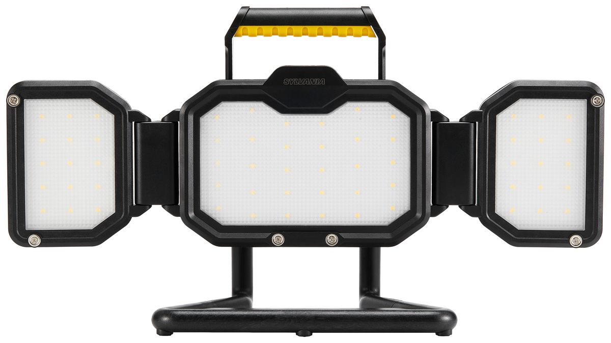 LED-Strahler Sylvania SylWork 30W 3000lm 4000K DC IP54 schwarz