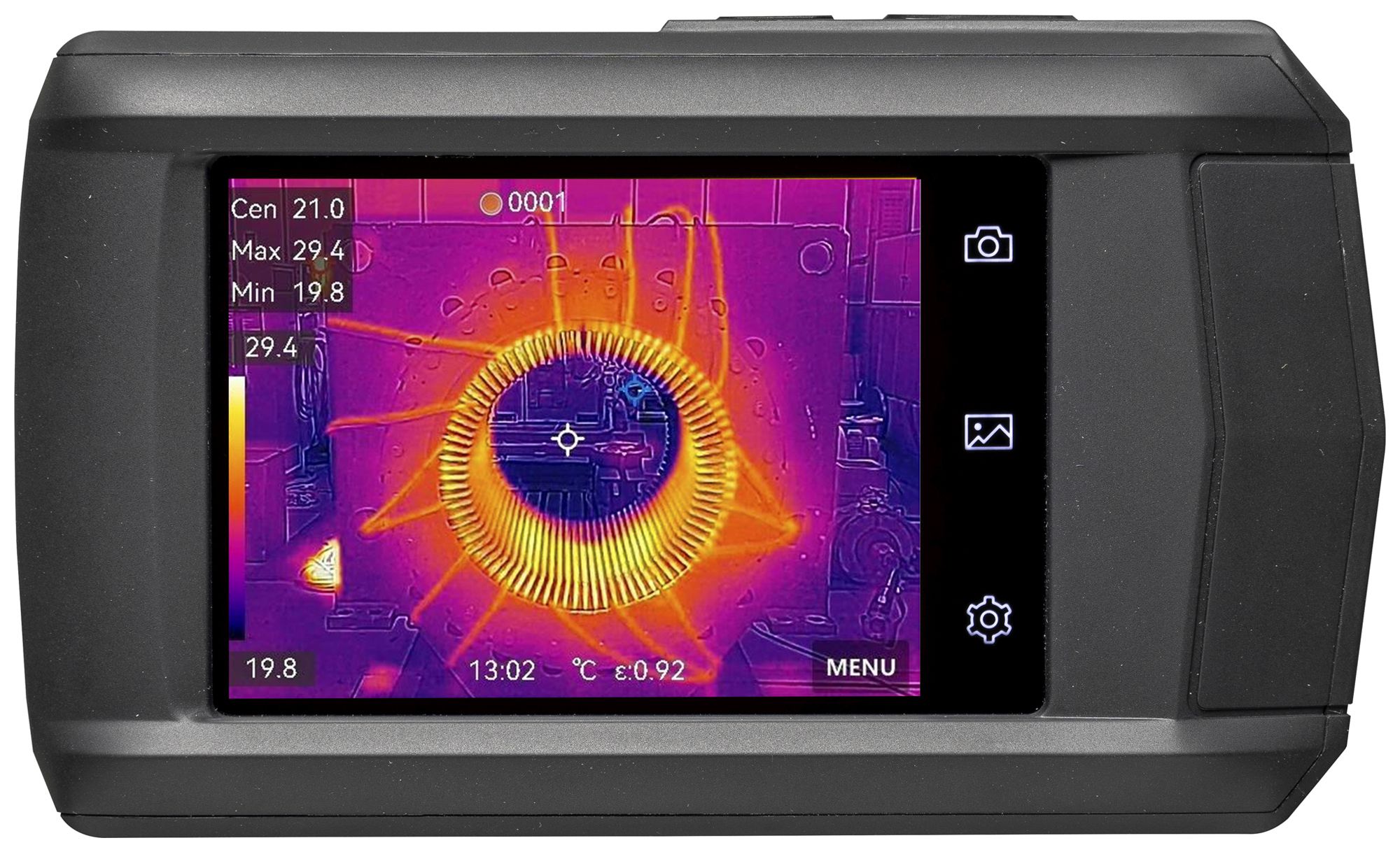 Termocamera Benning TC 30 25Hz 3.5" 256×192 40mK IP54