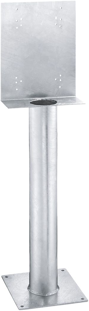 Colonna per distributore di gomma h=1220, zincato