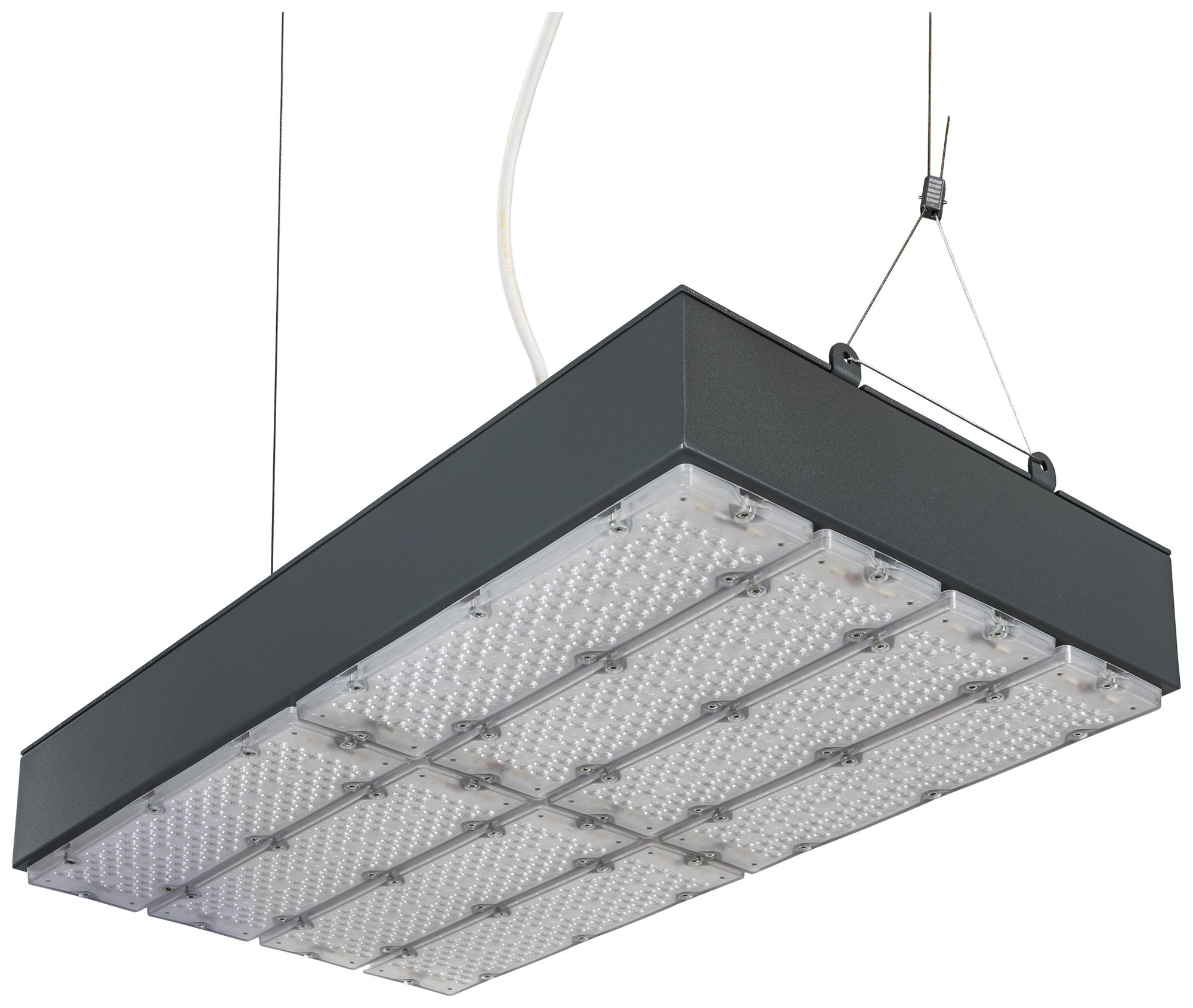 Proiettore capannone LED Sylvania KubiXx WIDE 212W 37000lm 840 IP65 DALI 650×370
