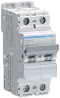 Disjoncteur Hager MCB 2P 415V type C 3A Icn 10kA 2UM