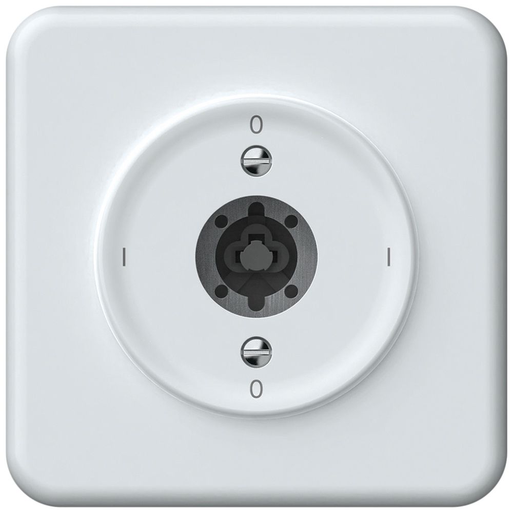 Interrupteur à clé ENC origin interrupteur 0/3L 16A 250V 0-I-0-I 92×92mm blanc