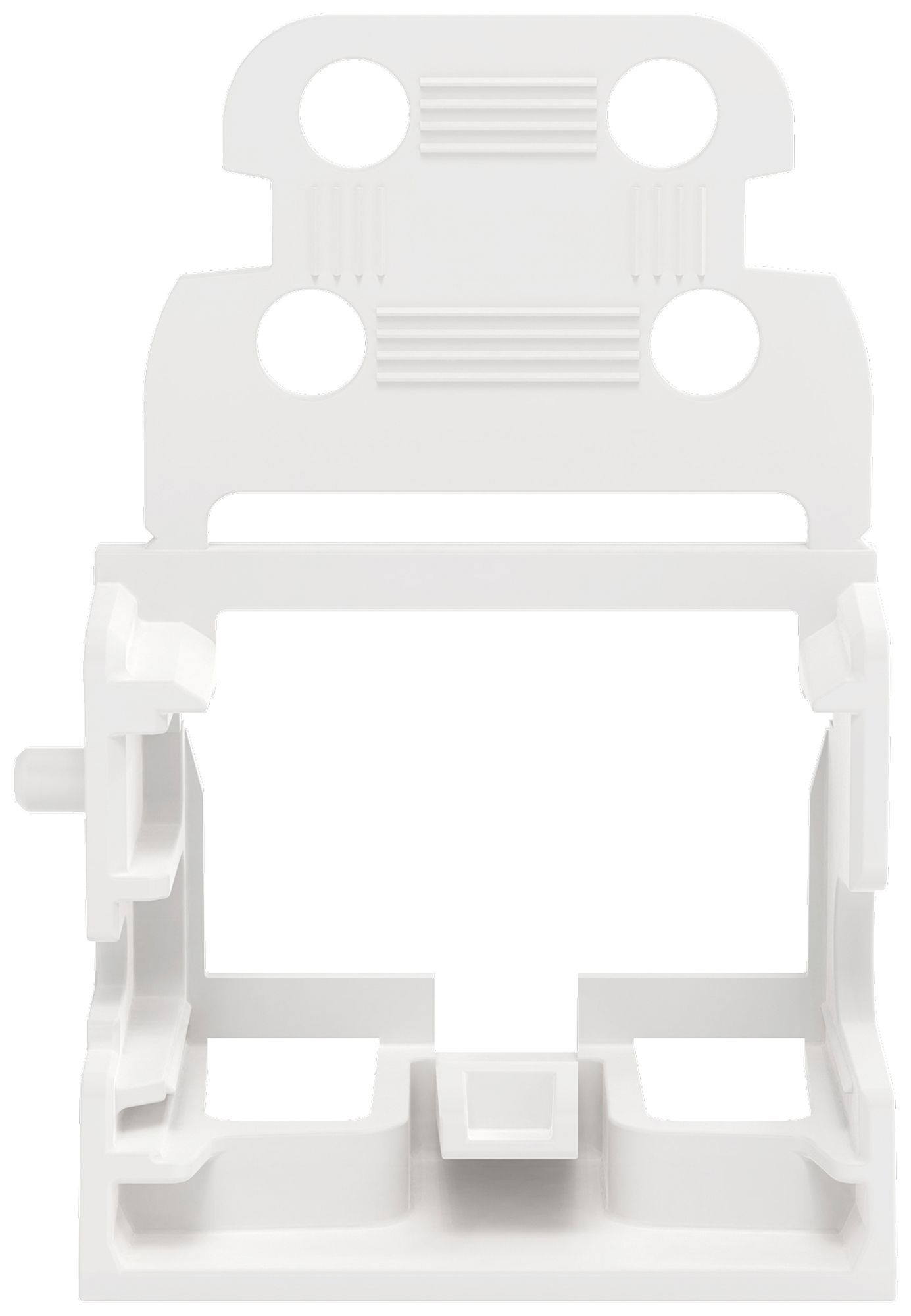 Befestigungsadapter WAGO m.Zugentlastung für 10×4mm² seitlich ws