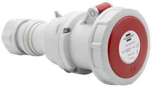 Kupplungssteckdose Brennenstuhl CEE 63A 3L+N+PE 400V 6h rot Ø110×285mm IP67
