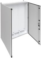 Armadio murale Hager univers con porta piena CP II IP55 1550×1050×275mm RAL 7035