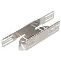 Coude BET RB W réglable 60×100mm acier fin A2 brut