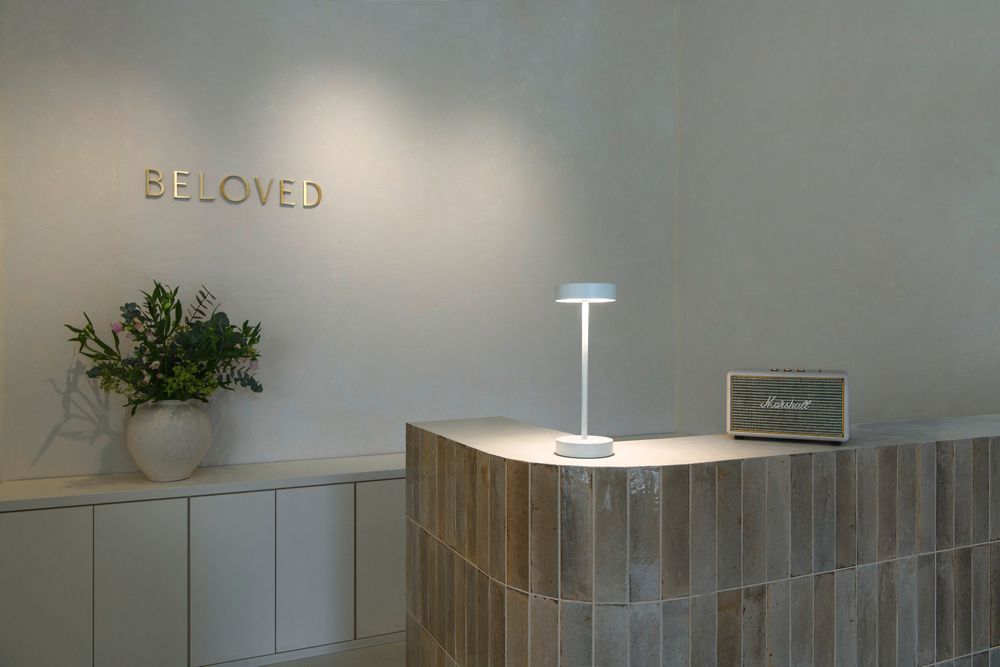 Luminaire de table LED SLV VINOLINA 2.2W 130lm 2700/3000K VAR blanc