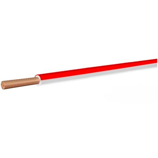 T-Litze 1.5mm² weiss-rot Eca, Spule à 100m