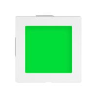 LED-Leuchte EDIZIO.liv SNAPFIX® LED-grün 24V ws