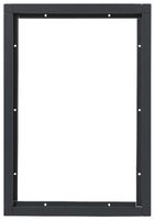 Kombirahmen Siedle, aus Aluminium, 331×231×15mm, anthrazit