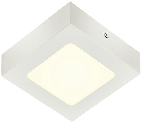 LED-Decken-/Wandleuchte SLV SENSER 12 SQUARE 8.2W 440lm 4000K DIM weiss