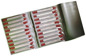 Set anello-riferimenton Plica STD, per 0.75…1mm² Ø1.9…2.65mm stampa: A…Z, bianco