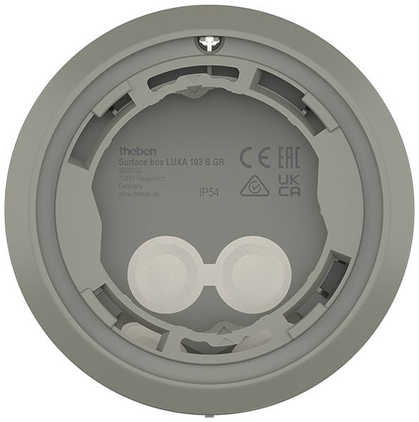 AP-Rahmen Theben Surface box LUXA 103 B für Präsenzmelder LUXA 103 grau