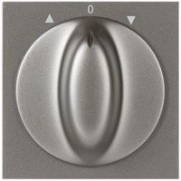 UP-Schwenktaster MOS 2×A/1L magnesium Auf->0<-Ab
