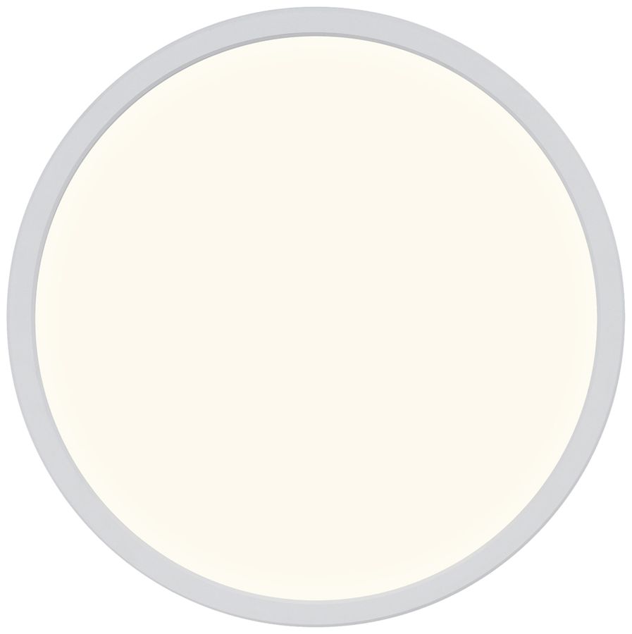 Plafonnier LED Nordlux Oja 29 15W 1700lm 3000…4000K IP54 Ø294mm blanc