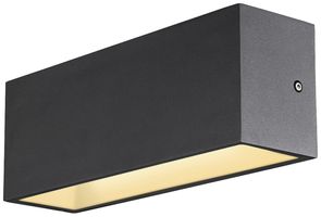 Applique LED SLV SITRA L UP/DOWN 24W 2700lm 3000/4000K 105° IP65 antracite