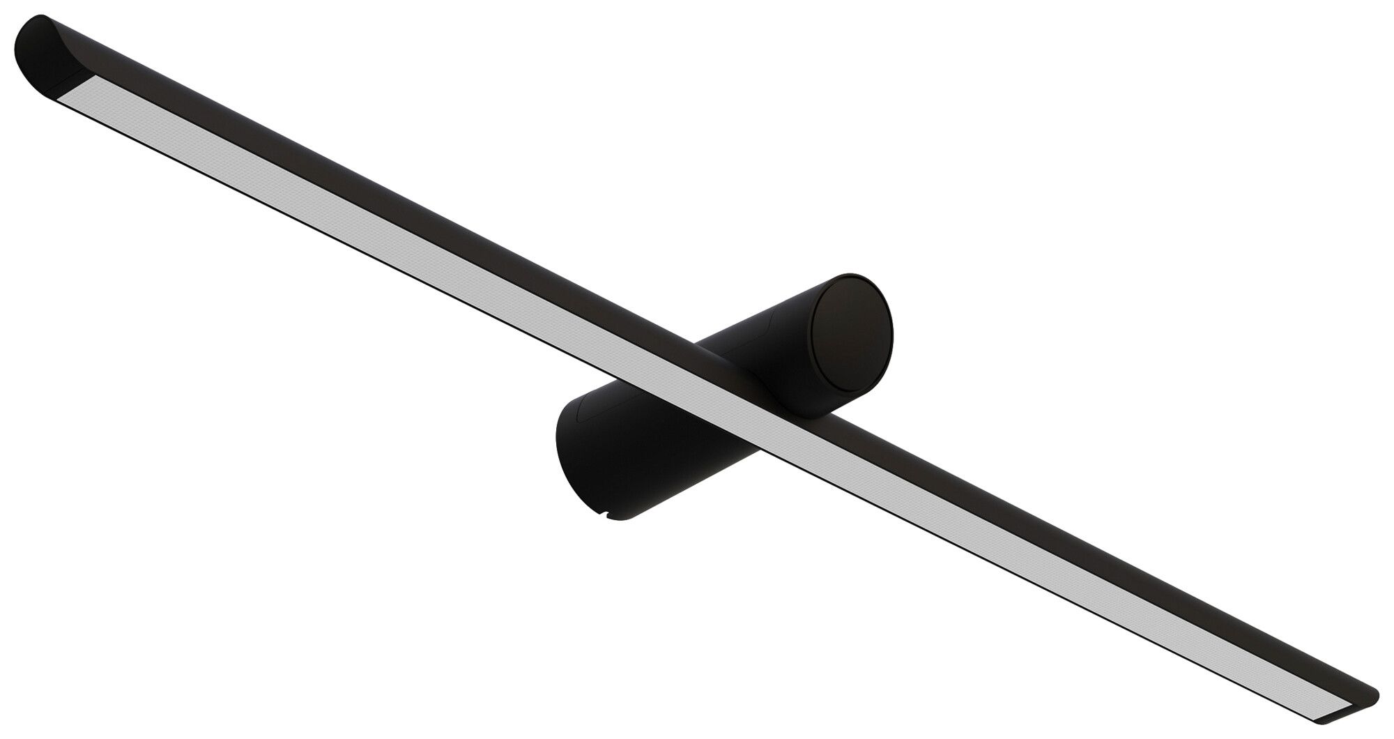 LED-Wandleuchte DOTLUX SKYLAR 1×9.5W 3000K DIM direkt 900×181×67mm schwarz