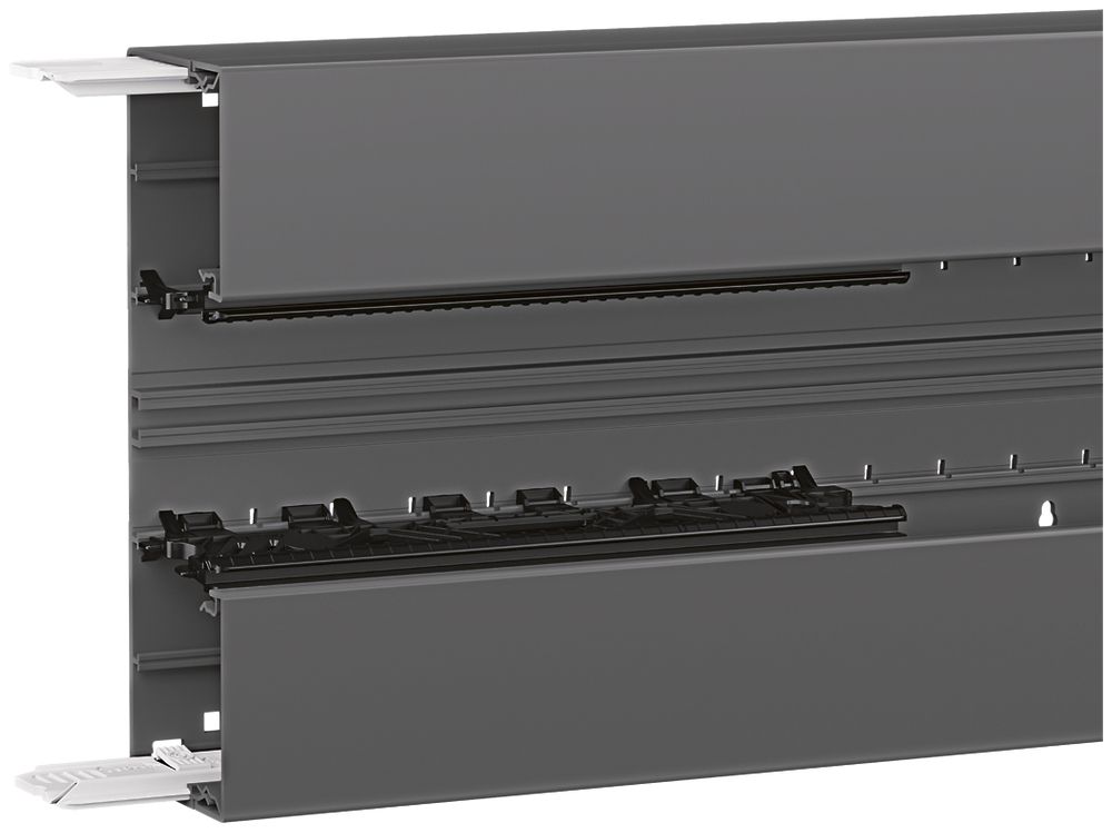 Canale perapetto tehalit BRN 210×65×2000mm mat.syntetico nero