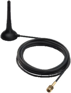 Magnetfussantenne WAGO SMA-Stecker und 2.5m Anschlussleitg