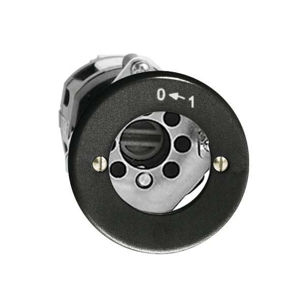 Contact pivotant ENC 0<-1/1P noir pour serrure de sûr. sans cyl.