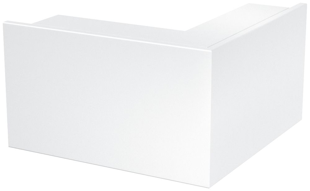 Angle extérieur Bettermann 348×230×100mm, PVC, blanc pur, 9010