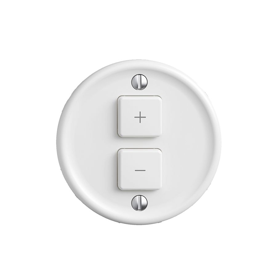 Abdeckset zu Dimmer 1K/2T Sdue Wiser weiss