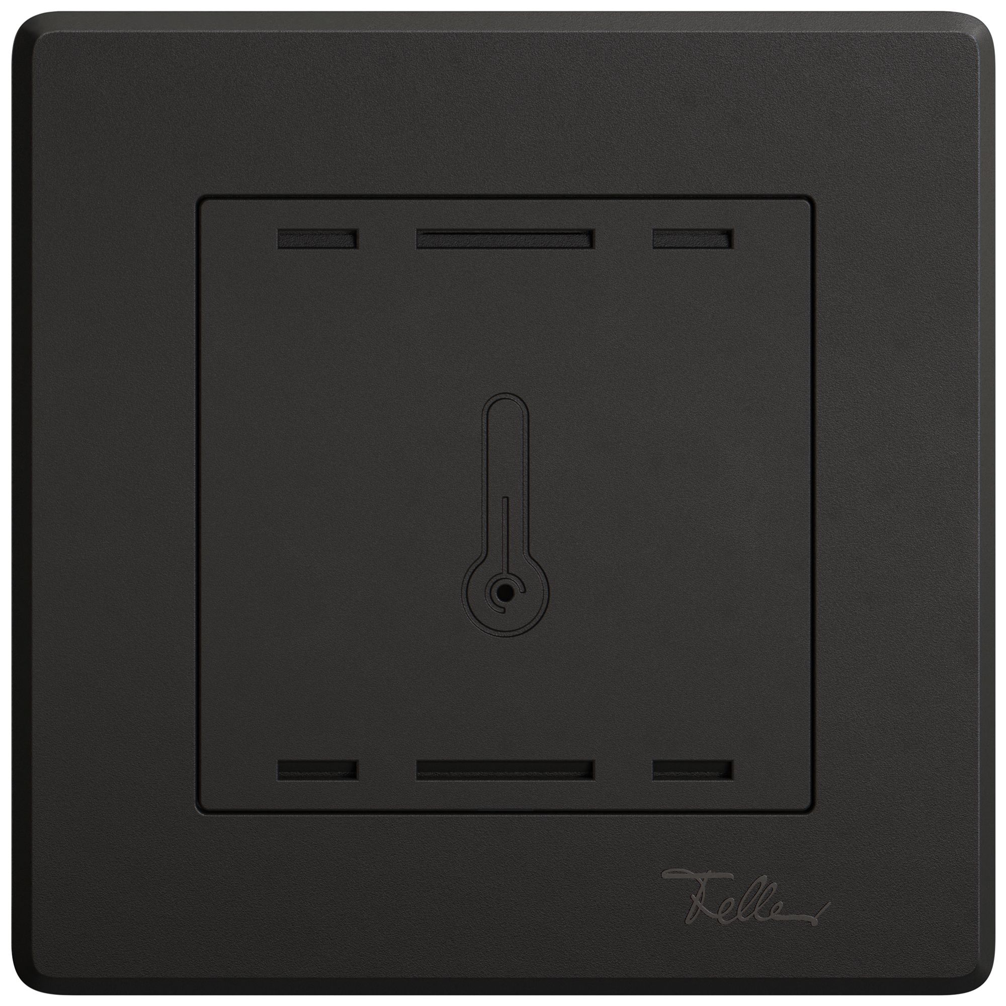 Commande p.capteur de température ENC EDIZIO.liv Wiser SNAPFIX® 96×96mm no