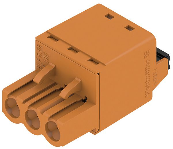 Buchsenstecker WM Signal BLF 5.08HC/03/180 SN OR BX SO 3L 180° 5.08mm or