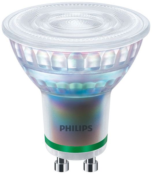 Lampe LED Philips Master GU10 2.1W 375lm 827 PAR16 clair 36° Ø50×54mm