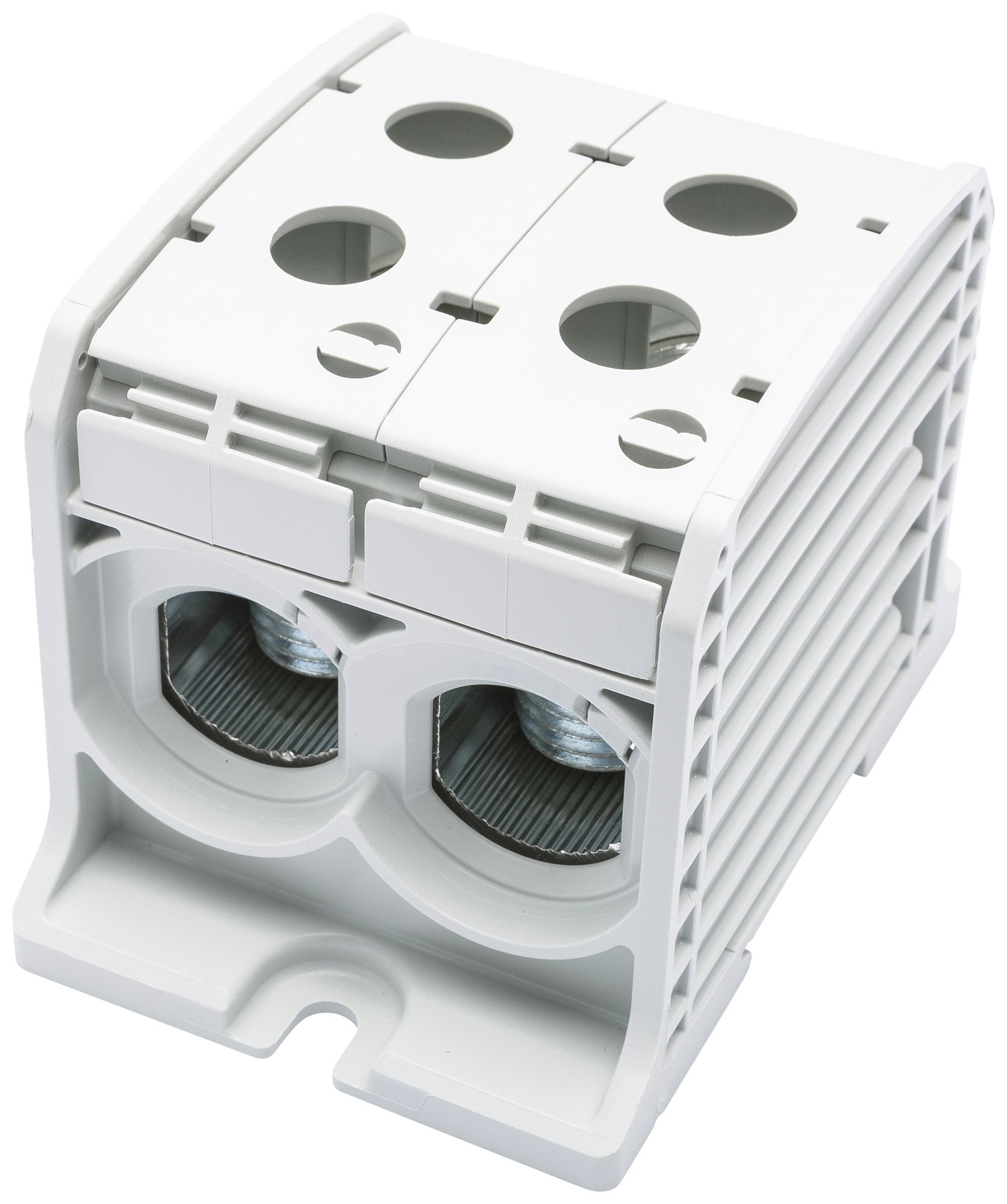 Bloc de distribution Bals RKA 185 1P 353A 2×entrée 2×sortie 10…95mm² gris