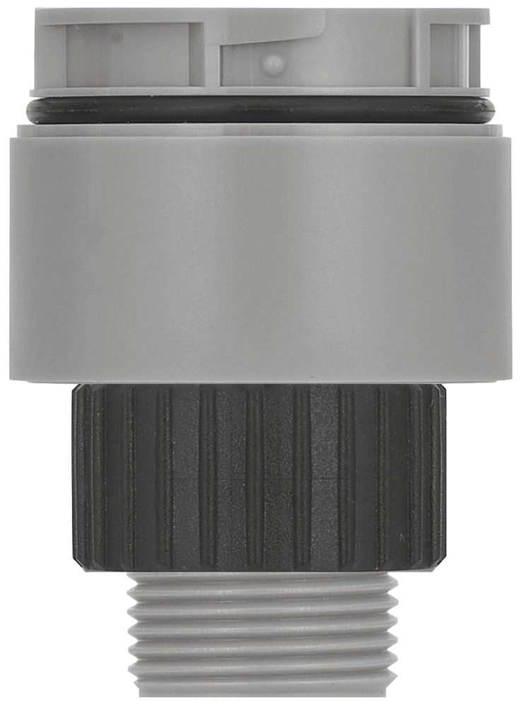 Adapter für Einlochmontage WERMA EM, grau