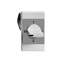 Interruttore rotativo INS FH 2/1L bianco con manopola