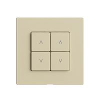 Bedienaufsatz zu Storenschalter 2K/4T Edue Wiser vanille